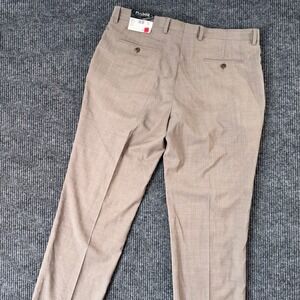 NWT Jos A Bank Signature Mens 38R Wool Dress Pants Tailored Fit Unhemmed Formal